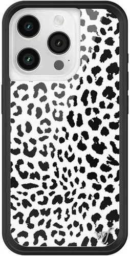 Vista 10 de Wildflower - Fundas compatibles con Apple iPhone 15 Pro Protector de goma negro, certificado de prueba de caída de 4 pies, propiedad de mujeres