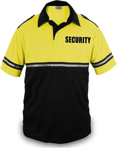 Vista 3 de First Class Camisa de seguridad de dos tonos con rayas reflectantes y bolsillo con cremallera