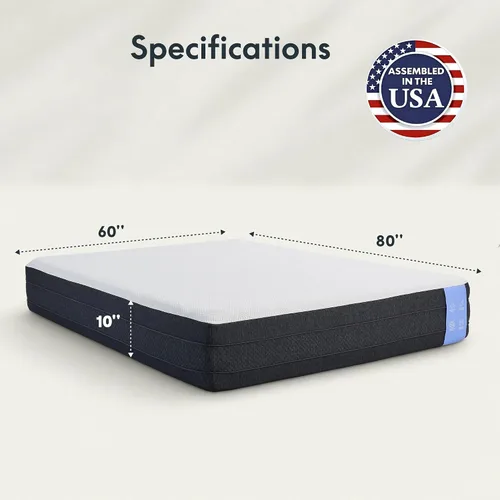 Vista 3 de FLEXISPOT Hako G1 Queen Solid Wood Bed with USA-Assembled Mattress