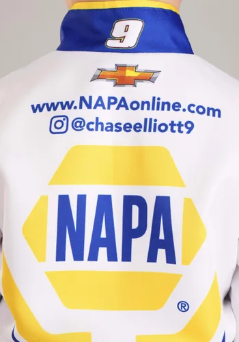 Vista 4 de Disfraz de Niño del Uniforme NAPA NASCAR de Chase Elliott Multicolor
