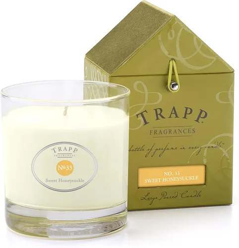 Vista 11 de Trapp Signature Home Collection No. 10 - Vela aromática vertida (aroma a hierbalimón y verbena), 7 onzas