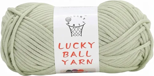 Vista 22 de LUCKY BALL Hilo para ganchillo, 3.53 oz/109 yardas, 70% algodón, 30% nailon, #5, hilo de tubo voluminoso para tejer, para bolsos, sombreros