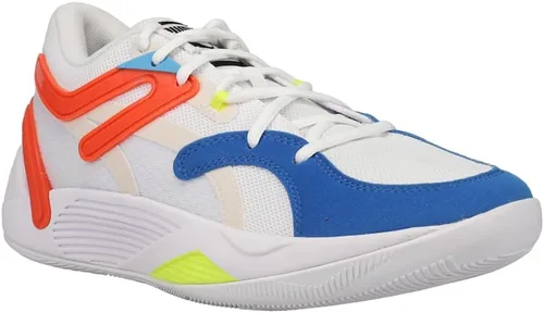Vista 2 de PUMA Hombres TRC Blaze Court Baloncesto Zapatillas Atléticas - Blanco