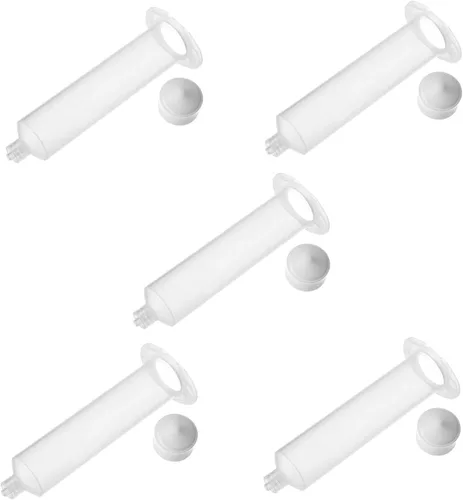 Vista 7 de Auniwaig 4 unids 3cc dispensador de soldadura pegamento conos accesorios 0.1 fl oz máquina dispensadora transparente tubo adhesivo líquido
