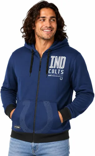 Vista 28 de Outerstuff NFL - Sudadera con capucha para hombre con cremallera completa en colores del