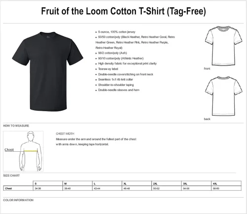 Vista 6 de Fruit of the Loom Camisetas de algodón ligero para hombre (manga corta y larga)