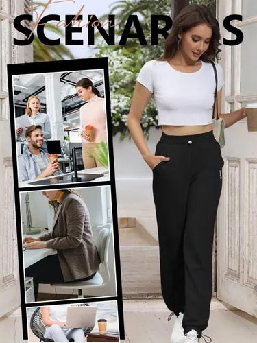 Vista 5 de Conjuntos de sudadera con pantalones deportivos para mujer