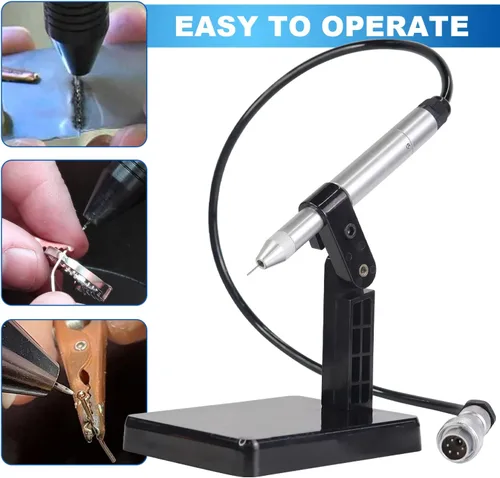 Vista 4 de Kit de soldador de joyería permanente Máquina de soldadura por puntos de arco de tungsteno de pulso soldable de oro sólido, aluminio, soldadura