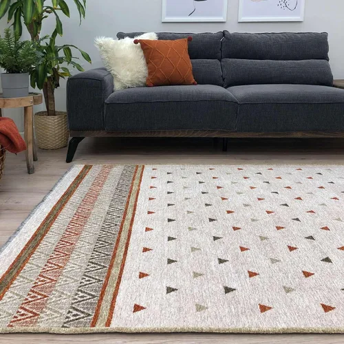 Vista 20 de Alfa Rich 5x8 Alfombras lavables de oro ámbar para sala de estar, dormitorio, cocina, de algodón, aptas para mascotas