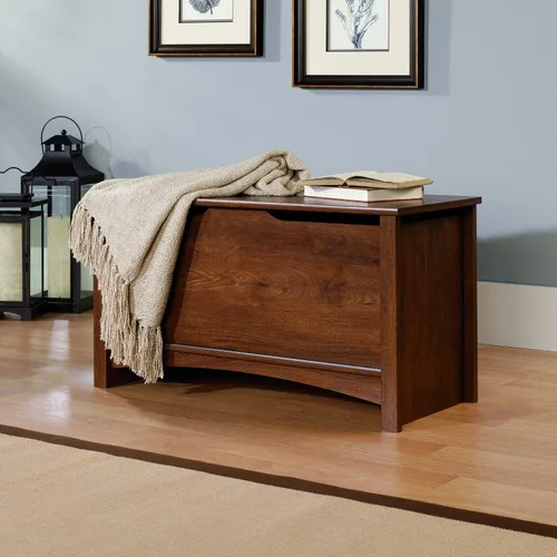 Vista 2 de Niño Craft Shoal Creek ready-to-assemble Baúl de almacenaje, Madera, Marrón