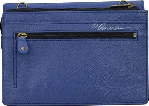 Vista 2 de Anna by Anuschka Womens Hand-Painted Genuine Leather Organizer Wallet On a String