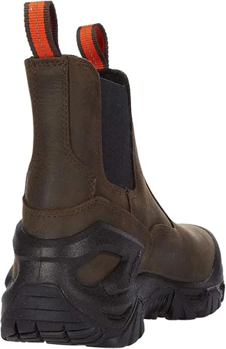 Vista 4 de MERRELL Strongfield Chelsea - Botas de trabajo de cuero con punta compuesta CT para hombre