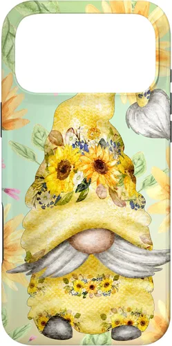 Vista 22 de Sunflower Gnome for Garden Mom Hippies Cute Summer Pattern Case for iPhone 17