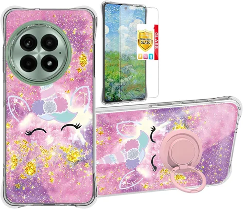 Vista 139 de jioeuinly JSF-DJS - Funda compatible con Nothing Phone 2a con protector de pantalla de vidrio templado, policarbonato duro + silicona suave, soporte