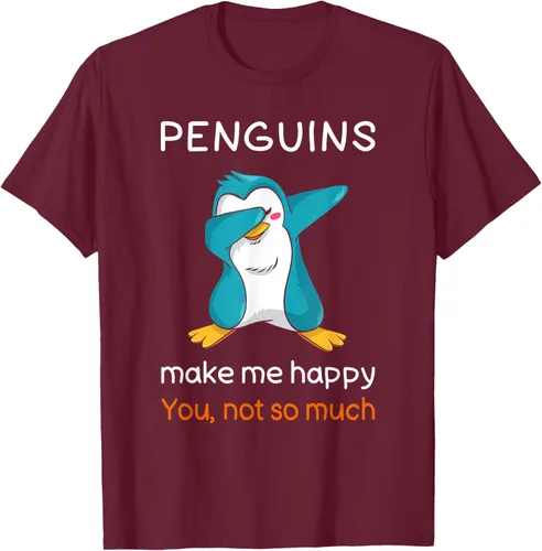 Vista 12 de Camiseta de pingüino con cita de pingüino sarcástico para amantes de los pingüinos, Negro