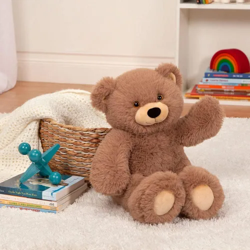 Vista 9 de Vermont Teddy Bear - Peluche de oso marrón, supersuave, 18 pulgadas