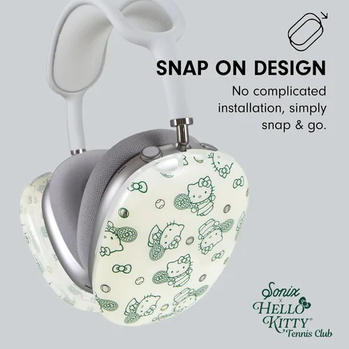Vista 4 de Sonix Funda protectora Sanrio para AirPods Max 2 y 1 Funda para auriculares Tenis Hello Kitty