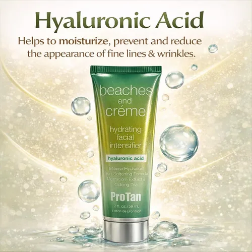Vista 4 de Pro Tan Beaches & Crme - Intensificador facial de 2 onzas, tono de piel profundo, sin fragancia, antioxidante, hidratante, mejora el tono de la piel