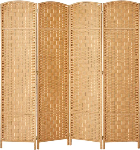 Vista 11 de Rose Home Fashion - Divisor de habitación, divisores de habitación de 6 pies de alto y pantallas de privacidad plegables, pantalla de privacidad