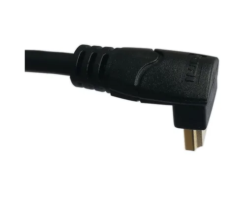 Vista 4 de Cable derecho vertical HDMI de 5 pulgadas en ángulo ascendente de 90 grados, compatible con 4K @60Hz, alta velocidad, HDMI 2.0 listo, UHD, Ethernet