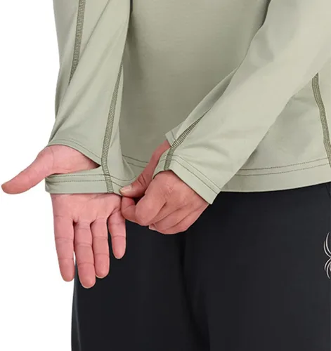 Vista 6 de Spyder Sudadera con capucha Arc Graphene Tech para mujer