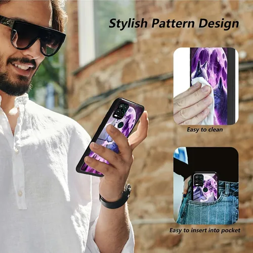 Vista 241 de Funda para Motorola Moto G Stylus 5G 2021 de vidrio templado, funda negra con diseño de mujer negra africana para mujeres y hombres, antiarañazos, a