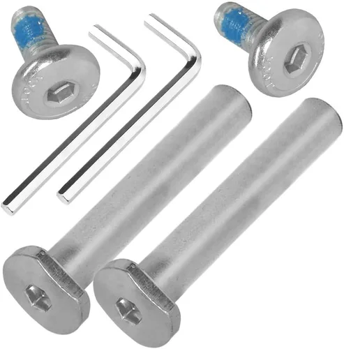 Vista 9 de M8 Juego de Tornillos y Pernos Allen de 40-76mm para Masculino y Femenino, Piezas de Patinete para Niños para Patinetes de 2-3-4 Ruedas, Reparación