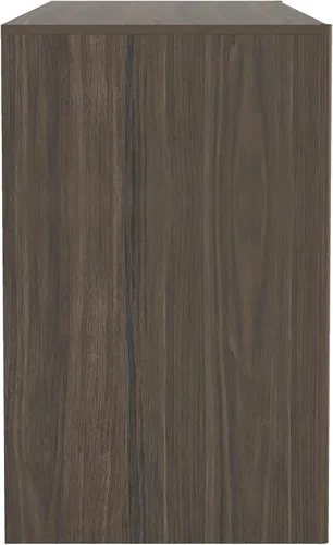 Vista 8 de Manhattan Comfort Linda - Cómoda moderna doble ancha para dormitorio con 6 cajones de almacenamiento, armario de madera de 72 pulgadas de largo