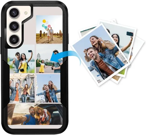 Vista 140 de Funda de teléfono personalizada para Galaxy S20 FE 5G, funda para teléfono multifoto, funda protectora resistente de doble capa a prueba de golpes
