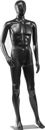 Vista 2 de SereneLife Maniquíes ajustables masculinos y femeninos de cuerpo completo-73 y cuerpo-68.9 formas de vestido de hombre desmontables figura entera
