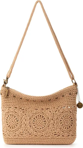 Vista 22 de The Sak Lumi Convertible Crossbody - Bolso de mano 3 en 1 de ganchillo y Bambú