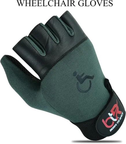Vista 8 de Wheelchair Gloves Mobility Disability for Men and Women