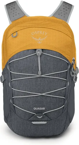 Vista 8 de Osprey Mochila Quasar Commuter, azul Atlas/gris jaspeado