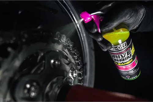 Vista 5 de Muc-Off Powersports - Limpiador de transmisión de 16.9 onzas líquidas Kit limpiador de cadena Pro-Strength para motocicletas, ATV y UTV