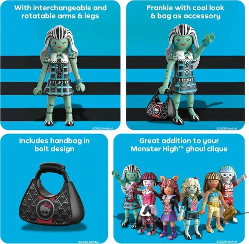 Vista 5 de Playmobil X Monster High Frankie Stein