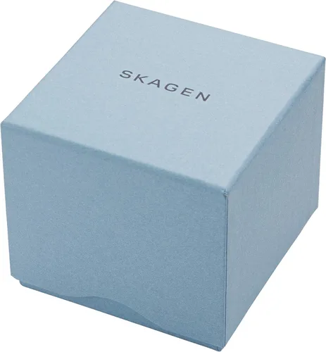 Vista 9 de Skagen Melbye Stainless Steel Watch for Men Malla Negra