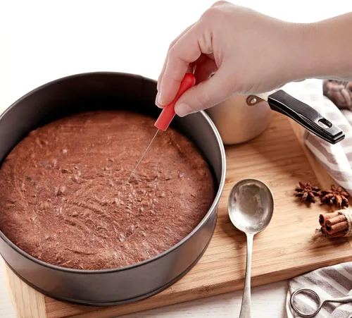 Vista 5 de Mrs. Anderson's Baking Probador de pasteles, tallo de acero inoxidable, sin BPA, 8 pulgadas de largo