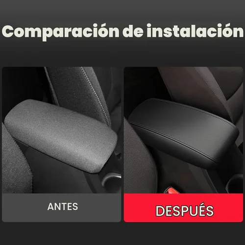 Vista 2 de Fundas para apoyabrazos para 2012-2017 Toyota Camry Fundas para consola para el 7º Camry