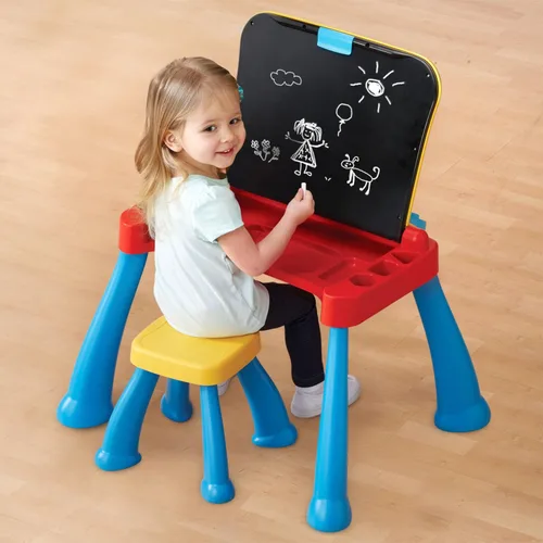 Vista 2 de VTech Escritorio de actividades Touch and Learn Deluxe (embalaje sin frustraciones)