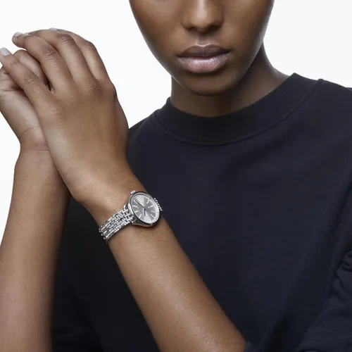 Vista 7 de SWAROVSKI Attract Crystal Watch Collection, Metal Bracelet