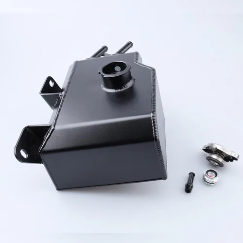 Vista 4 de AC PERFORMANCE Depósito de tanque de expansión de refrigerante de aluminio compatible para Mazda MX5 MK3 (chasis NC) 1.8/2.0, negro