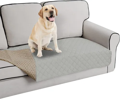 Vista 22 de Easy-Going - Funda impermeable 100% para cama de perro, manta antideslizante para mascotas para muebles, funda lavable para sofá, funda de repuesto