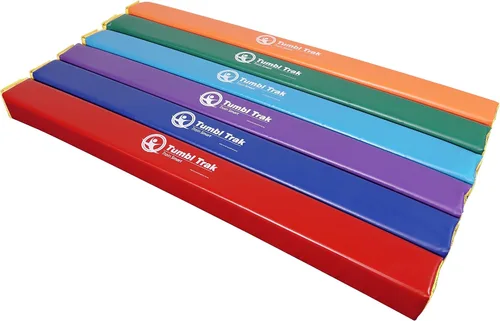 Vista 6 de Tumbl Trak Fun Stick - Obstáculo versátil de espuma para gimnasia, animación y danza, los colores pueden variar Versatile Gymnastics, Cheer, and