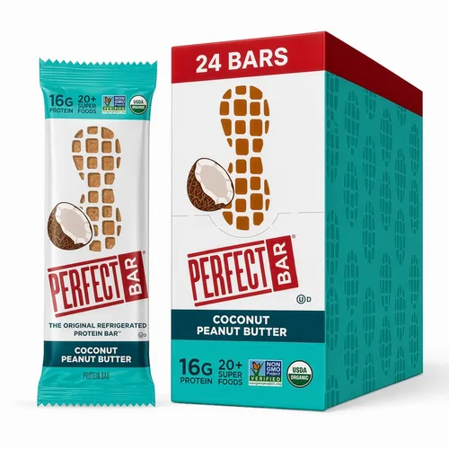 Vista 13 de Perfect Bar - Barra de proteínas refrigerada original, sabor mantequilla de maní