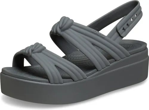 Vista 26 de Crocs Brooklyn - Sandalias de plataforma baja para mujer