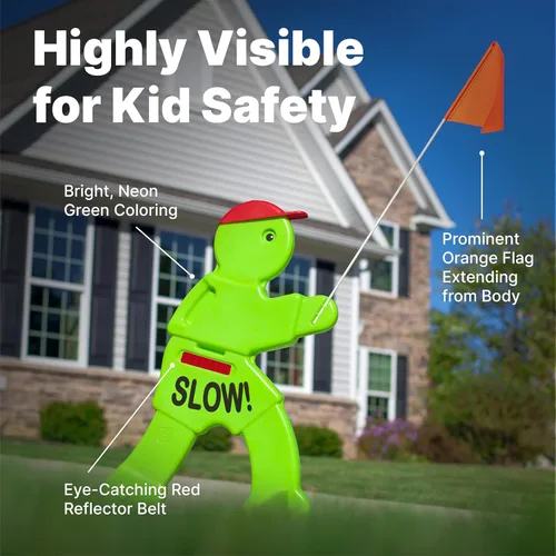 Vista 2 de Señal de seguridad Step2, alerta de niños