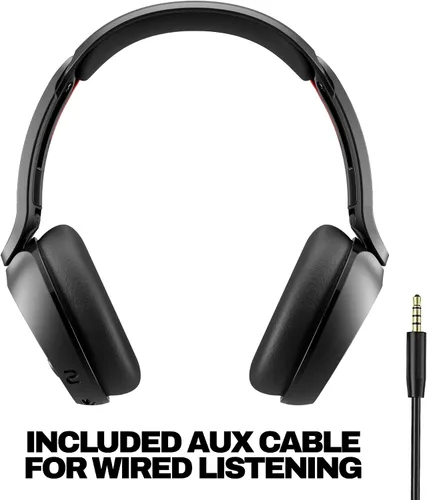 Vista 5 de Skullcandy Icon 180 Wireless On-Ear Bluetooth Headphones - True Black Negro verdadero