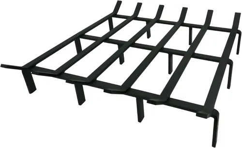 Vista 6 de SteelFreak Rejilla cuadrada resistente para chimenea, fabricada en los Estados Unidos (15 pulgadas)