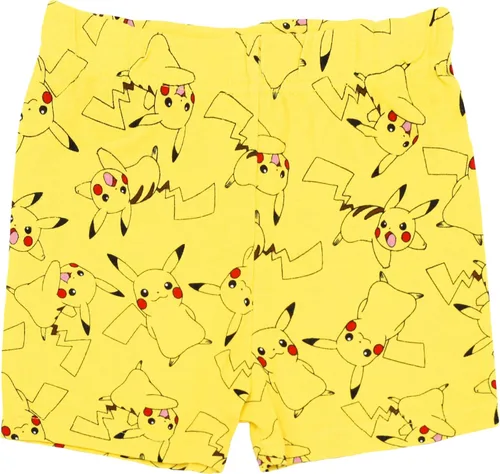 Vista 7 de Pokemon Pikachu - Conjunto de pijama de algodón de 4 piezas para niño