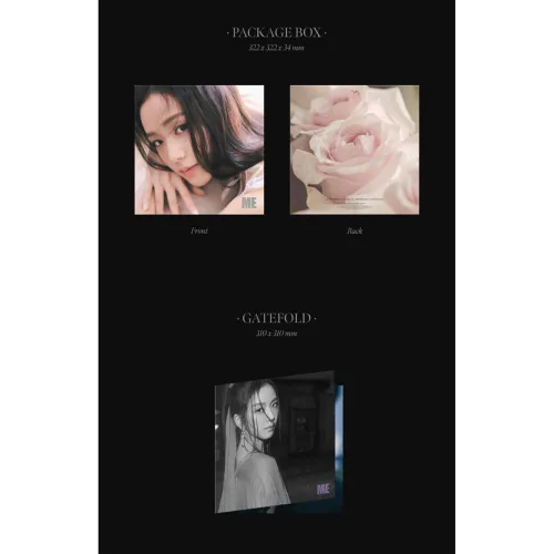 Vista 3 de JISOO FIRST SINGLE ME VINYL LP LIMITED EDITION